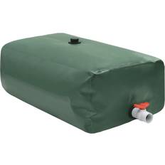 Plastic Rain Barrels vidaXL Vandtank Med Hane Sammenfoldelig 1500 L PVC