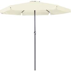 Kingsleeve Parasol Maui Beige 33m with Crank Handle