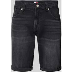 Tommy Jeans Herre Shorts Tommy Jeans Ronnie Short Bi5181 - Black Denim