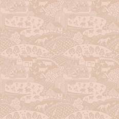 Tapeter Farrow & Ball Tapete Gable Setting Plaster Pink Ground