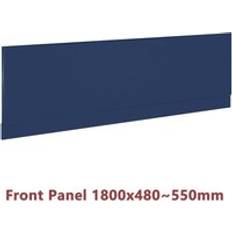 Bathtubs NRG Shower Bathtub MDF Bath Panel 1800mm Matt Navy Blue