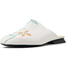 Dame - Orange Træsko Camper Woman Shoes - White