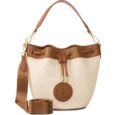 Cotton Bucket Bags Bogner Bucket Bag Choulex Sera Ines - Sand/Cognac