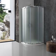 Docce Iperbriko Box Doccia Semicircolare 80x80 cm Cristallo Opaco