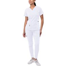 Clothing Sets Adar Pro Flawless Plus Scrub Set - Elevated V-Neck Top