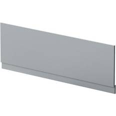 Bathtub Screens Bathtub Screens & Front Panels Hudson Reed Nuie Satin Grey 1700mm Bath Front Panel MOF277