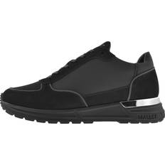 Mallet Shoes Mallet Mens Popham Lite Trainers - Black Leather