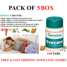 Evecare Herb Official USA 3 Box 90 Capsule Women Period Support
