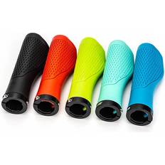 Yellow Grips ZTTO Bike Handlebar Grips Aluminum Lock-on Ergonomic Handle End Grips
