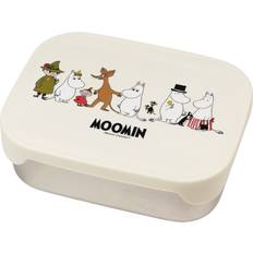 Rätt Start Mumin Family Lunch Box Tin 13 x 17 cm Beige
