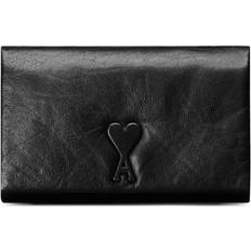 Embossed Logo Shoulder Bag - Black