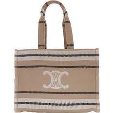 Celine Bags Celine Cabas Thais Large Canvas Tote - Black