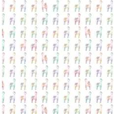 Tapeter Rebel Walls Tapete Alpaca Rainbow Multicolour