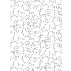Tapeter Marimekko Tapete Piirto Unikko 25916 Beige Brown Gold