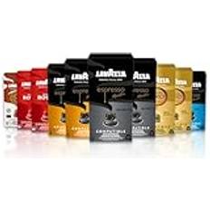 Nespresso kompatibel Lavazza Variety Pack 100 Aluminiumkapseln Kompatibel mit Nespresso Original Maschinen