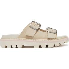 Tommy Hilfiger Sandali Tommy Hilfiger Double Strap Sandal Suede - Écru