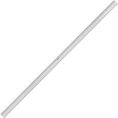 Silver Linjaler Westcott Aluminium Lineal 100 cm mit cm-Skala