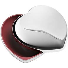 Dam Smyckesförvaring Georg Jensen Heart Smyckeskrin - Rostfritt Stål