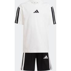 Genbrugsmaterialer Øvrige sæt Børnetøj adidas Essentials Kids Tee Set Infants - White/Black