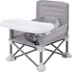 Ladida baby foldable travel booster seat dining chair removable tray & bag 308