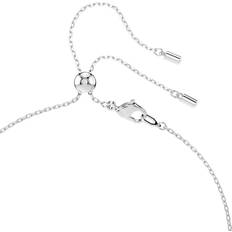 Crystal Necklaces Swarovski Ariana Grande Crystal Pearls & Heart T-Shaped Necklace - White