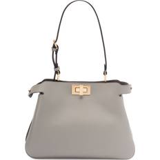 Fendi Bags Fendi Peekaboo Shoulder Bag - Women - Grey