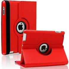 Red 360 Rotating Case for iPad 6th Generation