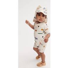 UV-Anzüge Liewood Thor Baby Cream Jumpsuit - Beige