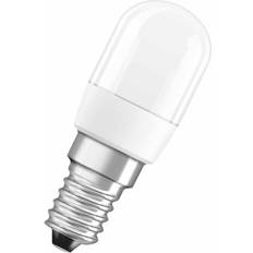 Ljuskällor Osram LED-Lampa Päron Star E14 T26 1,4W 100lm Matt Varmvit