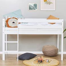 HoppeKids Loftsängar HoppeKids ECO Comfort Våningssäng 70 x 160 Med Ribbotten
