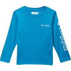 Sportswear Garment Shirts Columbia Boys' Toddler PFG Terminal Tackle Long Sleeve Shirt - Blue
