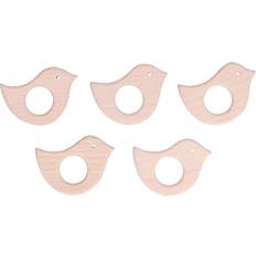 Goolrc 5 Pcs Bird Shape Baby Teether Pain Relief