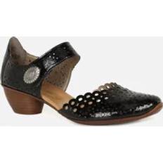 Rieker Woman Heels & Pumps Rieker Pia Womens Open Court Shoes - Black