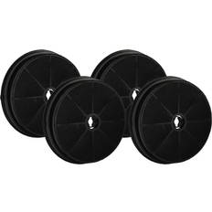 Extractor Fans VHBW 4x Aktivkohlefilter Kompatibel Mit Rosieres KCI19POE KCI19AOE KC16POE KC16AOE KA1VPE FLT6 19 cm