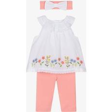 Little Me Floral Border Top Leggings Set - Baby