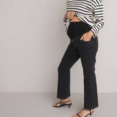 La Redoute Maternity Bootcut Jeans Mid Rise 28.5 Brushed Black