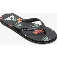 Men - Orange Flip-Flops Quiksilver Molokai Art Beach Flip-Flops - Men