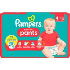 Pampers Baby-Dry Byxblöjor Storlek 4 42 Blöjor 9kg 15kg