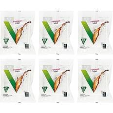 Vita Kaffefilter Hario 02 100-Count Coffee White Paper Filters 6-Pack Set