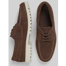 Waterproof Boat Shoes Timberland Men's Authentics Light Lace-Up Lug Bottom Boat Shoes - Rust