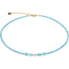 Turquoise - Women Necklaces Coeur de Lion Joyful Colours Update Necklace - Gold/Turquoise