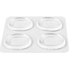 Tomtop Jms 4 Pcs Drum Mute Pad Silicone Transparent Soft Self Adhesive Drum Dampeners Muffler Pads