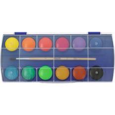 Acquerelli Pelikan Acquerelli Scolastici 22 Colori Pennello