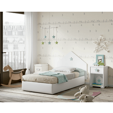 Camas y Colchones De Cama Sweet 100x80x1,6 cm Blanco Cabecero