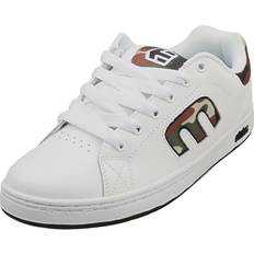 Etnies Women Trainers Etnies Callicut Mens Skate Trainers - White Camouflage