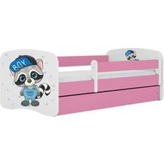 Kocot Kids Cama 140 x 70 cm Babydreams Raccoon Pink
