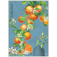 Michel Design Works L'Orange Kitchen Towel Orange, Multicolor