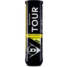 Pelotas de tenis Dunlop Juego de 4 Pelotas de Tenis Tour Brilliance Jaune -
