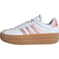 Children's Shoes adidas VL Court Bold Lifestyle Shoes Kids - Cloud White/Powder Coral/Gum