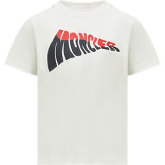 Spandex T-shirts Children's Clothing Moncler Lrg Lgo Tee - White
